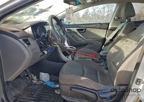 2011 Hyundai Elantra Gls из США, поврежденный, VIN 5NPDH4AE4BH041779